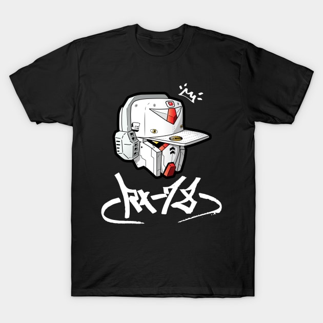 Hand Style RX78 T-Shirt by EasterlyArt